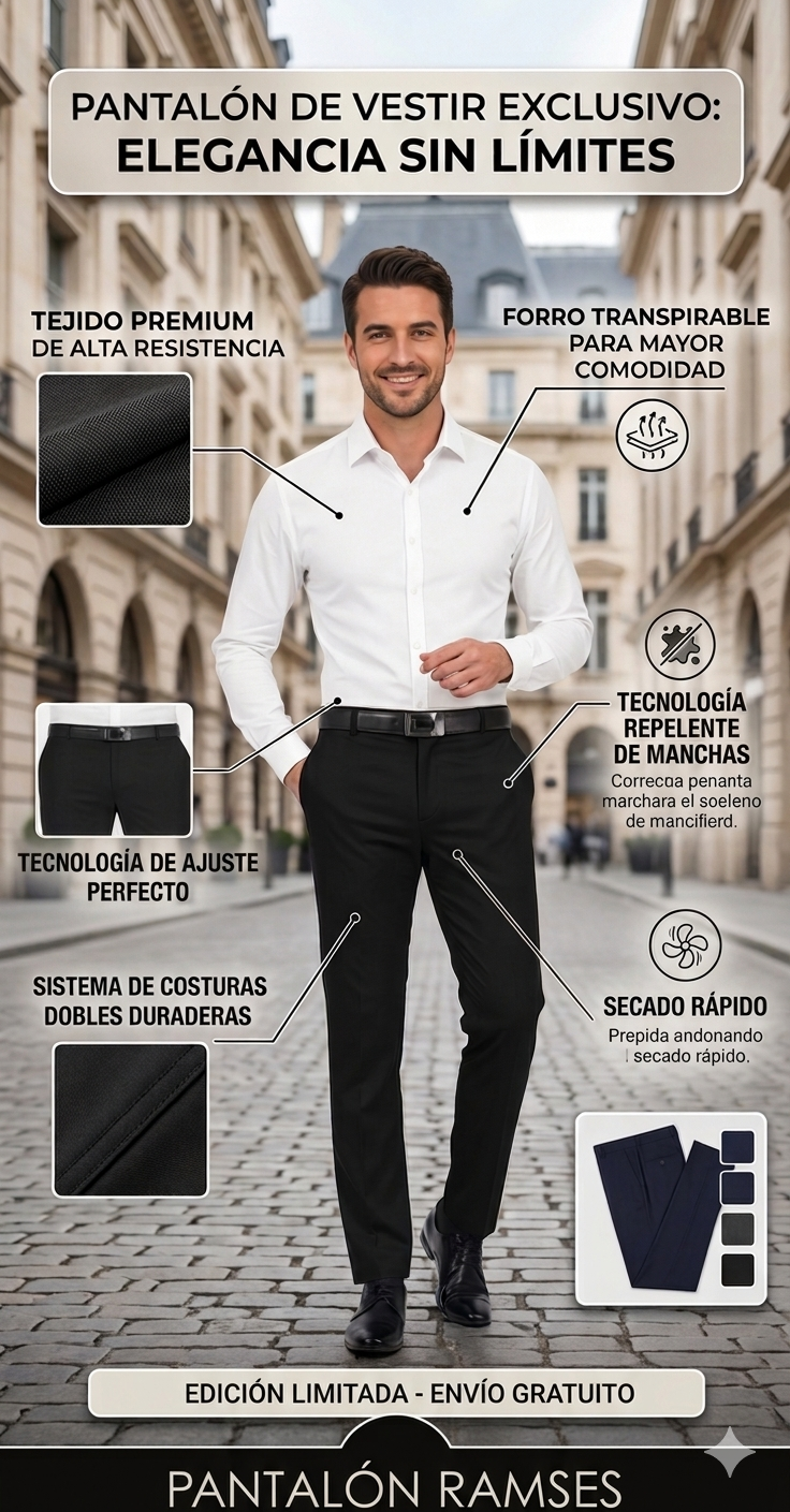 PANTALON RAMSES KING💎🔥