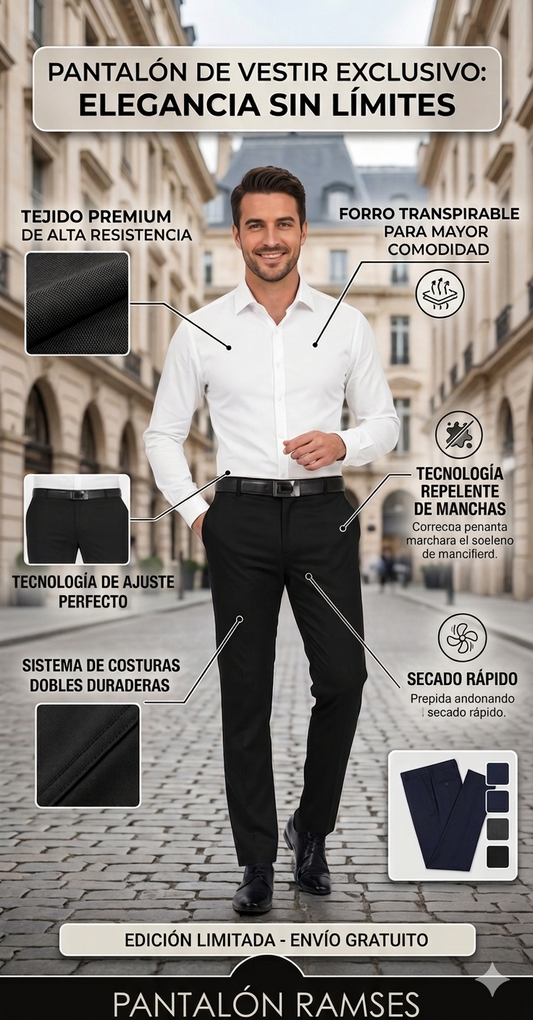 PANTALON RAMSES KING💎🔥