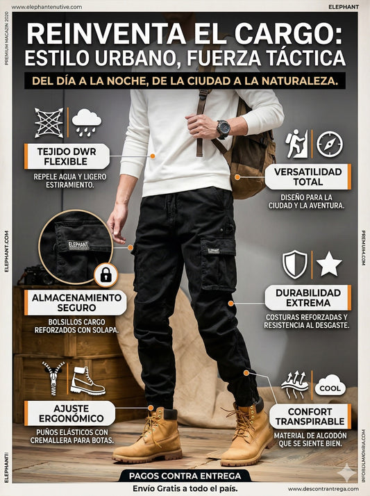 PANTALON TITAN CARGO🔝💎💼